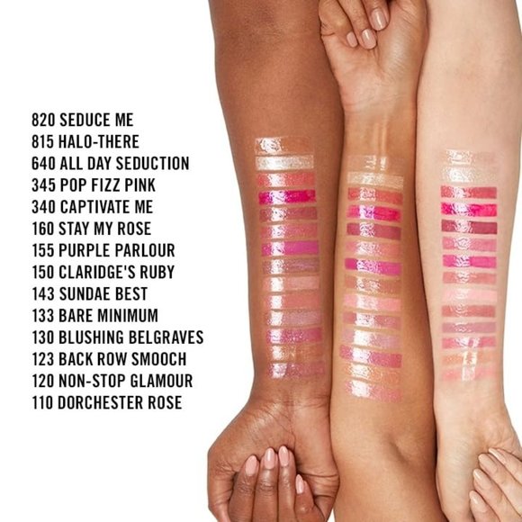 Rimmel London 345 Pop Fizz Pink Stay Glossy Lipgloss 6.0 ML Discontinued NEW - Picture 3 of 3